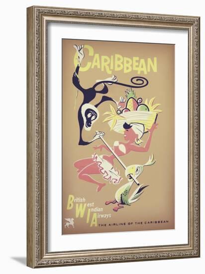 Carribean-null-Framed Giclee Print