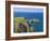 Carrick-A-Rede Rope Bridge to Carrick Island, Larrybane Bay, County Antrim, Northern Ireland-Neale Clarke-Framed Photographic Print