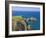 Carrick-A-Rede Rope Bridge to Carrick Island, Larrybane Bay, County Antrim, Northern Ireland-Neale Clarke-Framed Photographic Print