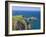 Carrick-A-Rede Rope Bridge to Carrick Island, Larrybane Bay, County Antrim, Northern Ireland-Neale Clarke-Framed Photographic Print