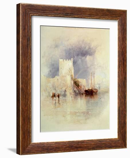 Carrickfergus, Ireland-Thomas Creswick-Framed Giclee Print