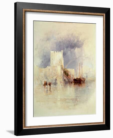 Carrickfergus, Ireland-Thomas Creswick-Framed Giclee Print