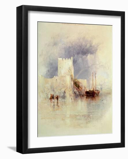 Carrickfergus, Ireland-Thomas Creswick-Framed Giclee Print