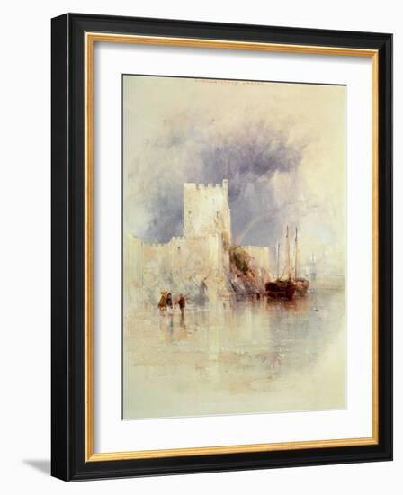 Carrickfergus, Ireland-Thomas Creswick-Framed Giclee Print