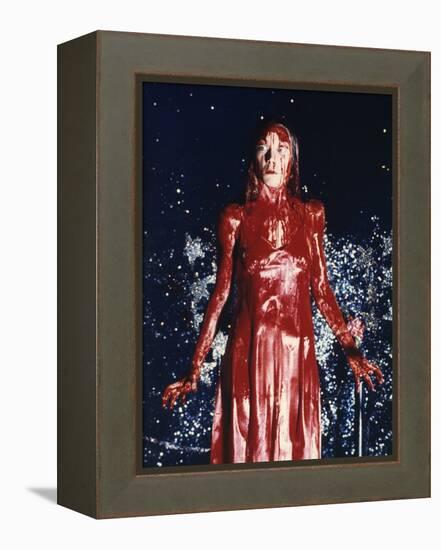 CARRIE, 1976 directed by BRIAN by PALMA Sissy Spacek (photo)-null-Framed Stretched Canvas