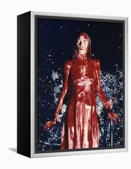 CARRIE, 1976 directed by BRIAN by PALMA Sissy Spacek (photo)-null-Framed Stretched Canvas