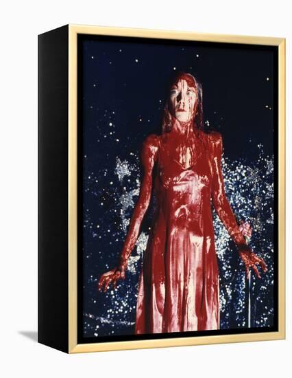 CARRIE, 1976 directed by BRIAN by PALMA Sissy Spacek (photo)-null-Framed Stretched Canvas