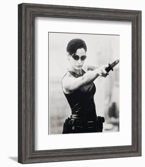 Carrie-Anne Moss-null-Framed Photo