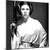 CARRIE FISHER. "Star Wars: Episode IV-A New Hope" [1977], directed by GEORGE LUCAS.-null-Mounted Photographic Print