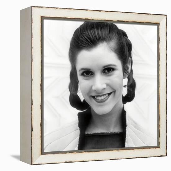 CARRIE FISHER. "STAR WARS: EPISODE V-THE EMPIRE STRIKES BACK" [1980], directed by IRVIN KERSHNER.-null-Framed Stretched Canvas