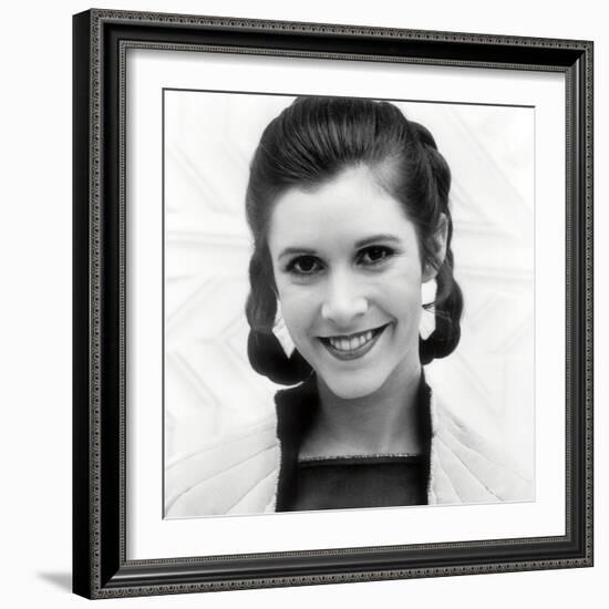 CARRIE FISHER. "STAR WARS: EPISODE V-THE EMPIRE STRIKES BACK" [1980], directed by IRVIN KERSHNER.-null-Framed Photographic Print