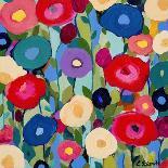 Cheerful Poppies-Carrie Schmitt-Framed Art Print