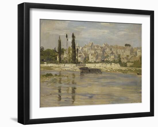 Carrières-Saint-Denis, aujourd'hui Carrières-sur-Seine-Claude Monet-Framed Giclee Print