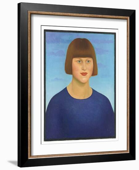 Carrington, 1912 (Oil & Tempera on Canvas)-Mark Gertler-Framed Giclee Print