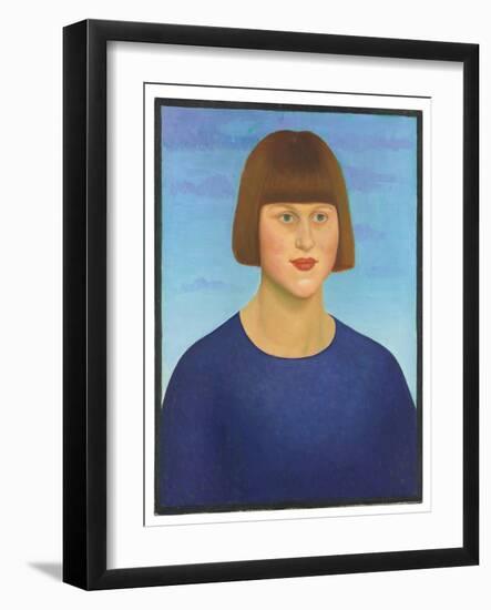 Carrington, 1912 (Oil & Tempera on Canvas)-Mark Gertler-Framed Giclee Print