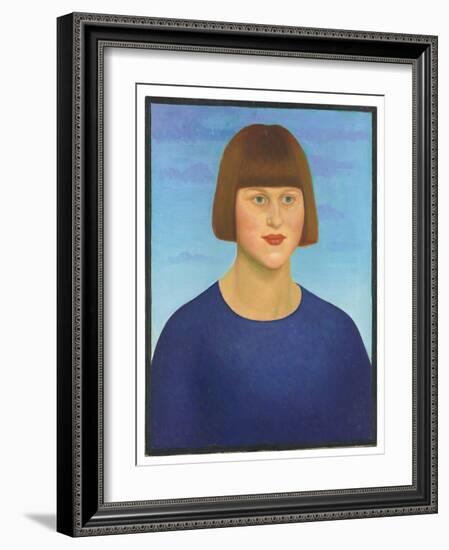 Carrington, 1912 (Oil & Tempera on Canvas)-Mark Gertler-Framed Giclee Print