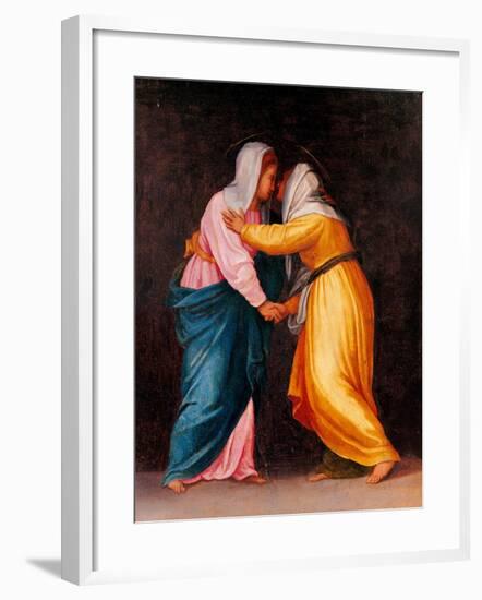 Carro della Zecca, The Visitation-Pontormo Carrucci-Framed Art Print