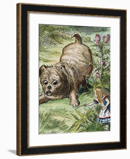 Carroll: Alice, 1865-John Tenniel-Framed Giclee Print