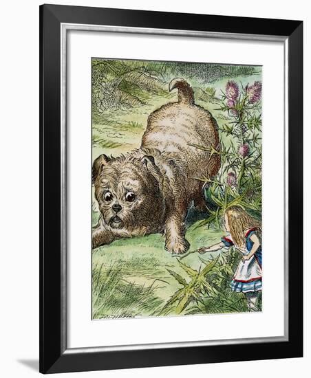 Carroll: Alice, 1865-John Tenniel-Framed Giclee Print