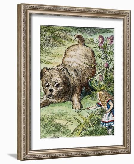 Carroll: Alice, 1865-John Tenniel-Framed Giclee Print