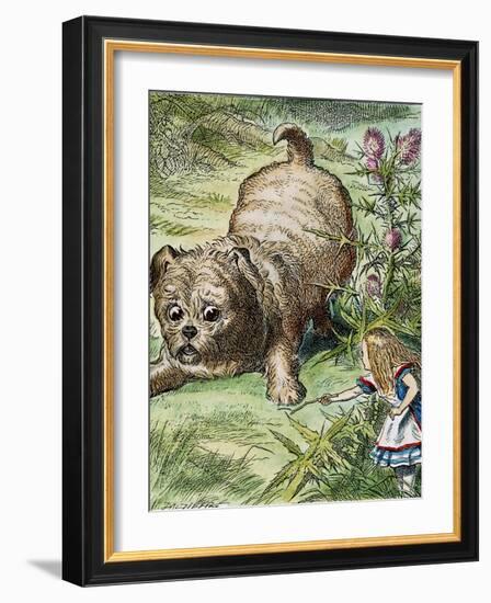 Carroll: Alice, 1865-John Tenniel-Framed Giclee Print