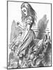 Carroll, Lewis (1832-1898). English Writer, Mathematician and Photographer. Alice's Adventures in W-John Tenniel-Mounted Giclee Print