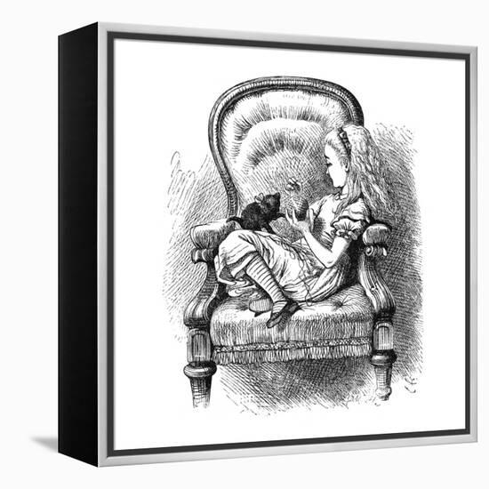 Carroll: Looking Glass-null-Framed Premier Image Canvas