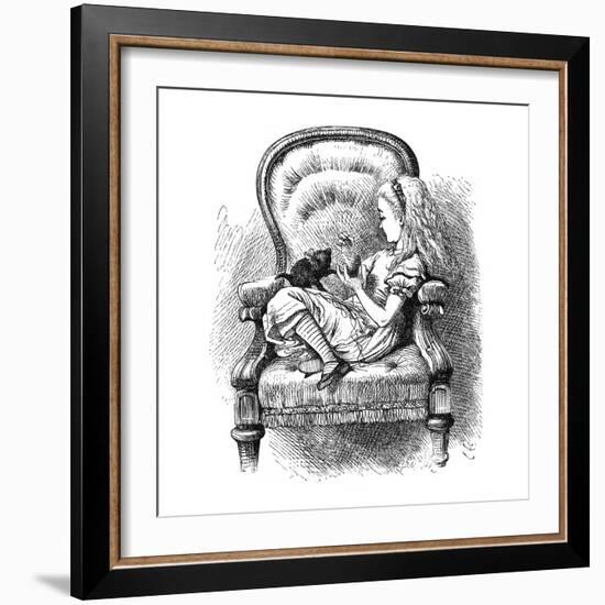 Carroll: Looking Glass-null-Framed Giclee Print