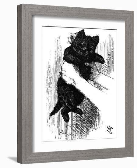 Carroll: Looking Glass-null-Framed Giclee Print