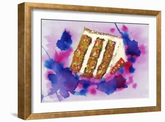 Carrot Cake-Wolf Heart Illustrations-Framed Giclee Print