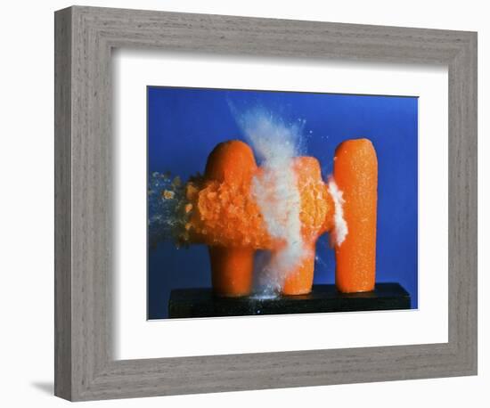 Carrot Catastrophe-Alan Sailer-Framed Photographic Print