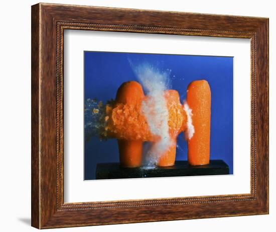 Carrot Catastrophe-Alan Sailer-Framed Photographic Print