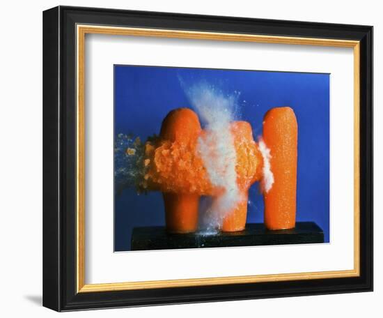 Carrot Catastrophe-Alan Sailer-Framed Photographic Print