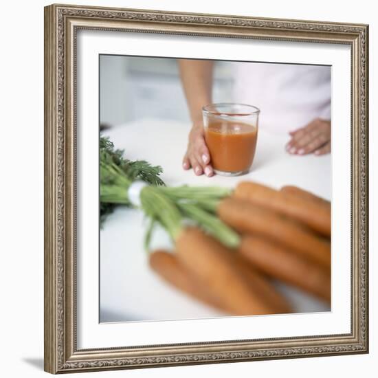 Carrot Juice-Cristina-Framed Premium Photographic Print