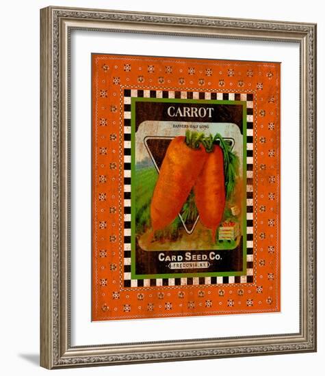 Carrot Seed Pack-null-Framed Giclee Print