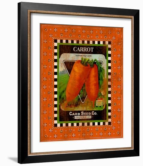 Carrot Seed Pack-null-Framed Giclee Print