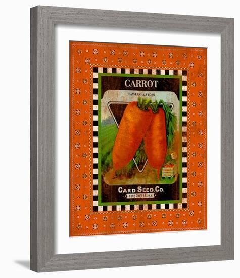 Carrot Seed Pack-null-Framed Giclee Print