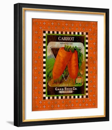 Carrot Seed Pack-null-Framed Giclee Print