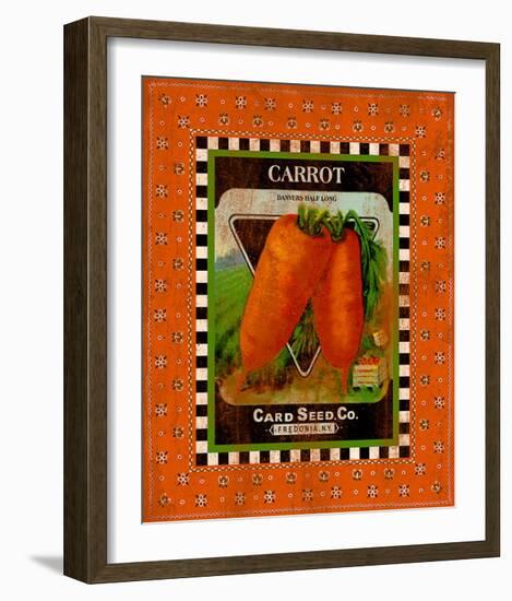 Carrot Seed Pack-null-Framed Giclee Print