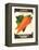 Carrot Seed Packet-null-Framed Stretched Canvas