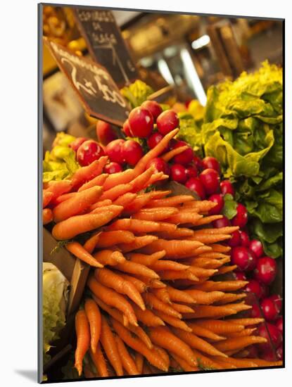 Carrots, Central Market, Malaga, Spain-Walter Bibikow-Mounted Photographic Print