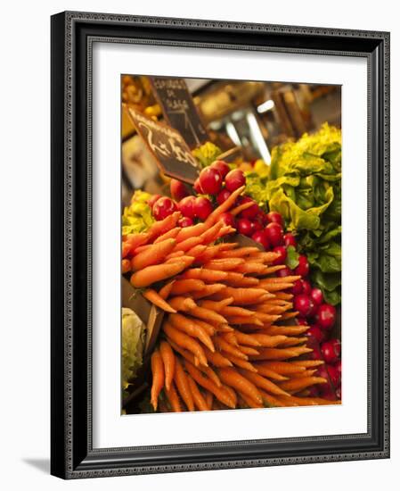 Carrots, Central Market, Malaga, Spain-Walter Bibikow-Framed Photographic Print