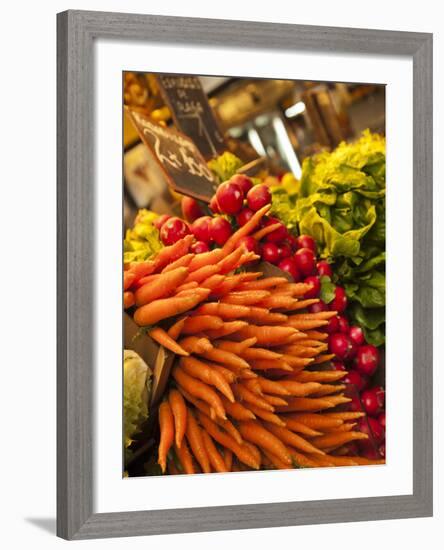 Carrots, Central Market, Malaga, Spain-Walter Bibikow-Framed Photographic Print