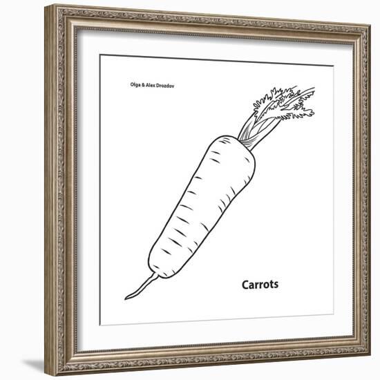 Carrots-Olga And Alexey Drozdov-Framed Giclee Print