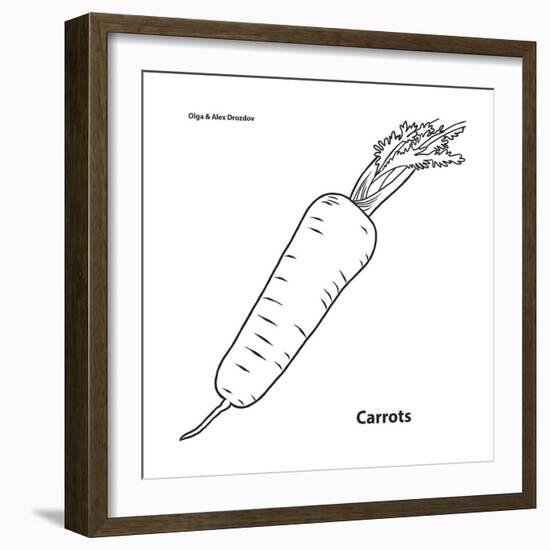 Carrots-Olga And Alexey Drozdov-Framed Giclee Print