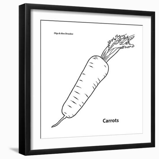 Carrots-Olga And Alexey Drozdov-Framed Giclee Print