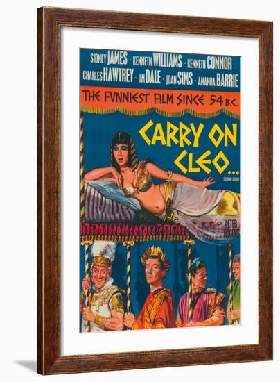 Carry on Cleo-The Vintage Collection-Framed Giclee Print