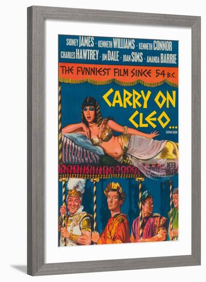 Carry on Cleo-The Vintage Collection-Framed Giclee Print