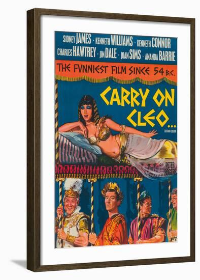 Carry on Cleo-The Vintage Collection-Framed Giclee Print