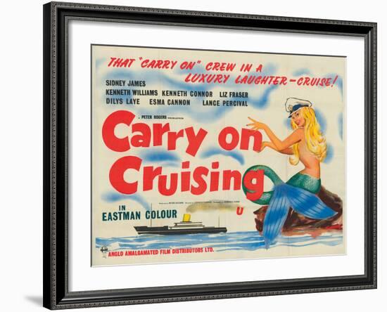 Carry on Cruising-The Vintage Collection-Framed Giclee Print